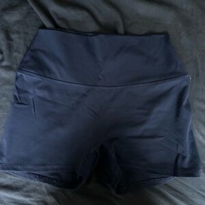 High-Waist Garage Navy Women's Active Shorts